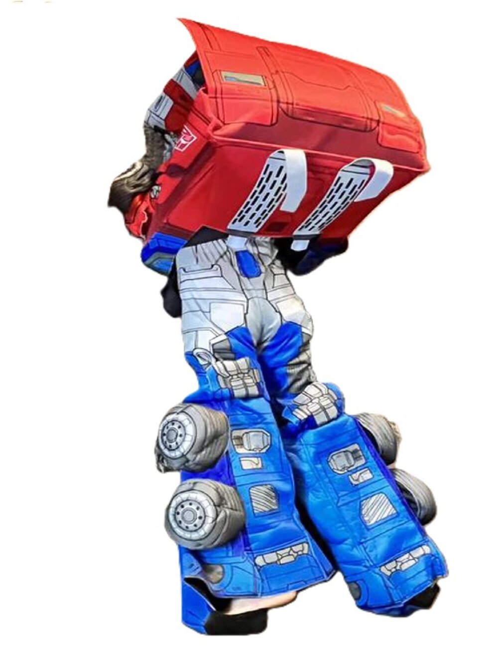 Disguise Boys Transformers Optimus Prime CONVERTIBLE Costume-Transforms Sz M 7-8 - Picture 5 of 8